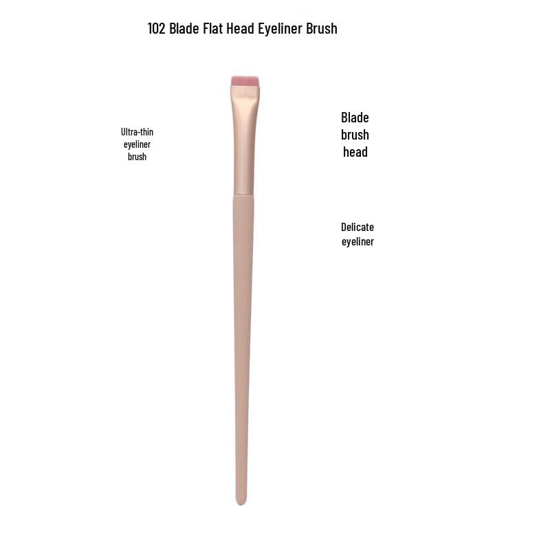 Blade Flat Head Angled Brush Set: Foundation, Mask, Eyeliner