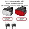 Easy To Install Bicycle Light USB Rechargeable Cycling Lamp New LED Bike Light  Night Riding