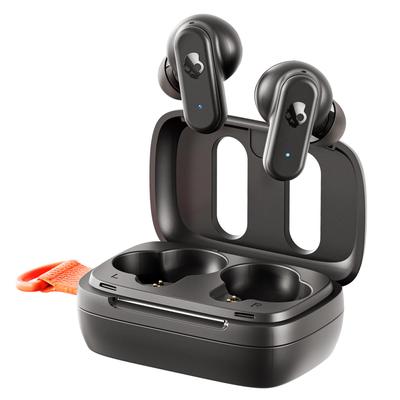 Skullcandy Official Store Dime3 TrueBlack Kabellose Ohrhörer Bluetooth mit Mikrofon Deep Bass-Modell Bis zu 20 Stunden Spielzeit Schnelles Aufladen IPX4