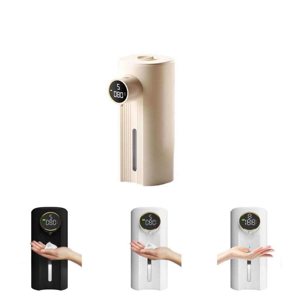 Touchless Desk Soap Dispenser With Foam And Gel Options For Home Office Hygiene