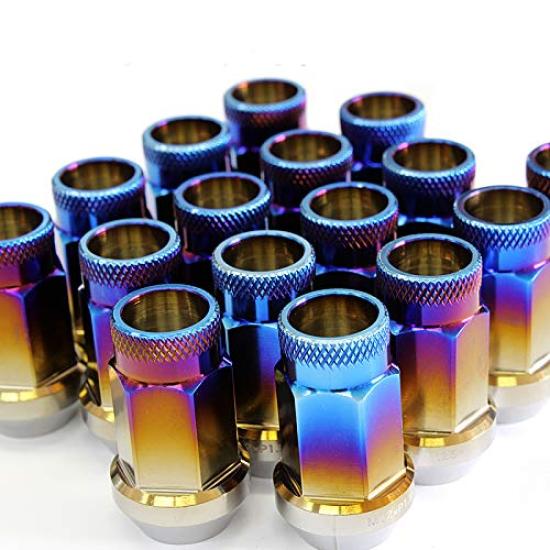 

Spiegel Racing Titanium Wheel M12 Set of for Mazda Roadster Nuts, P1.5, 38mm, 16, (spnut-m1215-90028)