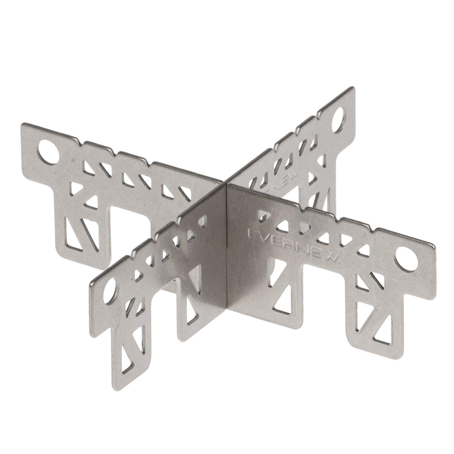 Титановая крестовая подставка EVERNEW для газовой горелки AL EBY253