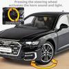 1:24 Scale A6L RS7 Model Car Toy Metal Body Rubber Tires Exquisite Interior Sound Light Sports Cars Models for Kids' Edutainment