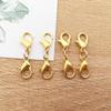 120Pcs/Set Lobster Clasp Jump Rings For Bracelet Necklace Chains DIY Jewelry Making Findings Supplies