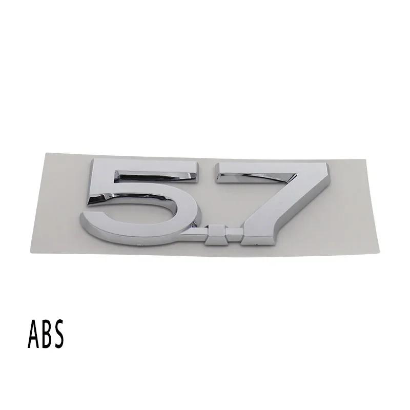 

3D Premium 5.7 V8 Emblem For car Hood Fender trunk Rear Bonnet Nameplate Decal Badge Sticker
