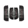 Car Styling Interior Door Armrest Panel Cover Trim For Peugeot 3008 2011 2012 4pcs Microfiber Leather Accessories