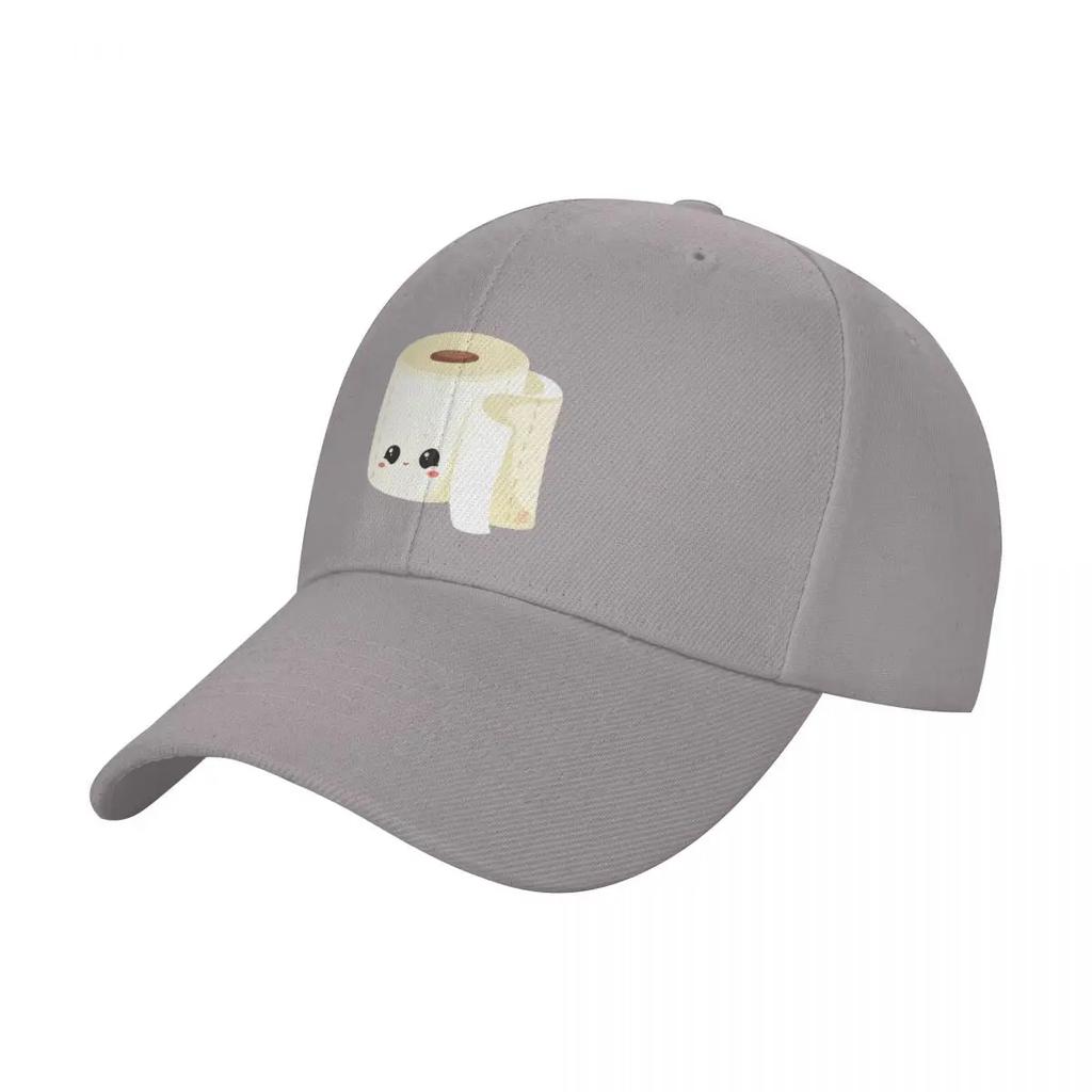 Kawaii Toilet Paper Baseball Cap funny hat tactical cap Golf Wear Mens Luxury Womens