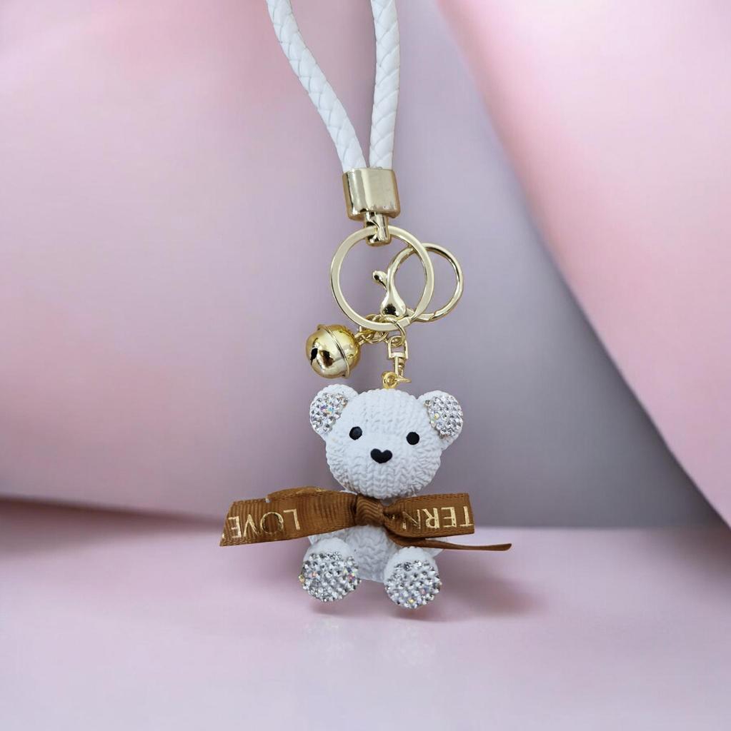 Teddy Bear Pendant For Keys, Bags, Backpacks