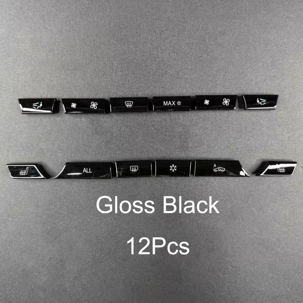 Ovládací panel klimatizace a topení Tlačítko rychlosti ventilátoru Kryt pro BMW řady 5/7 F07 GT/F10/F11 F01/F02 Car-styling