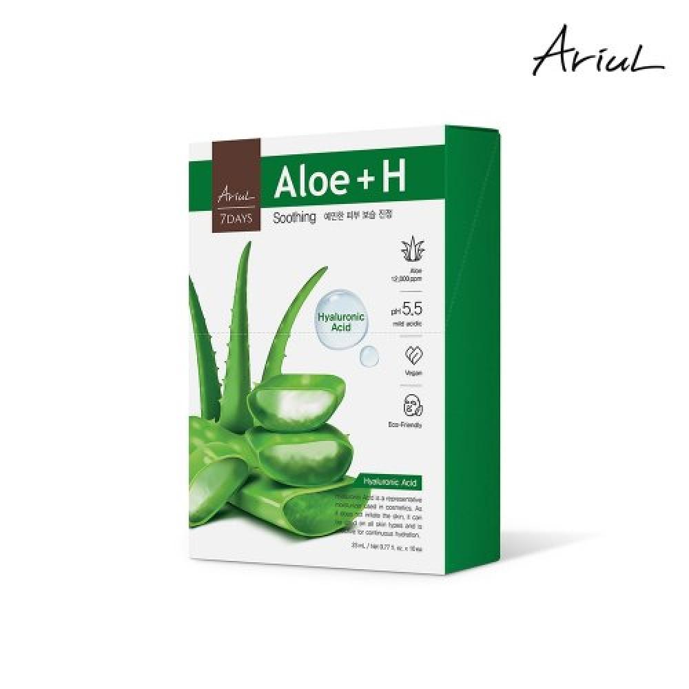 Ariul 7 Days Mask Aloe H 10 Pack (ARSD142) J Aloe Mask Pack 10 sheets