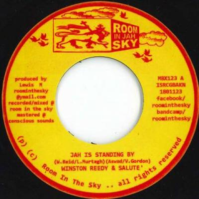 7-Zoll Schallplatte WINSTON REEDY, SALUTE - Jah Is Standing By / Teil 2 MBX123 Room In The Sky 2018 UK Reggae, Ska & Dub
