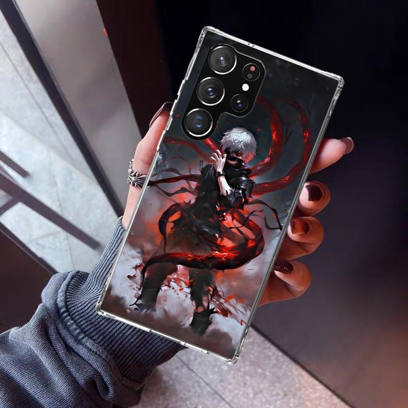 G-Ghoul Tokyo Kaneki Ken Phone Case For Samsung Galaxy S26 S25 Edge S24 S23 Ultra S22 Plus S21 S20 FE Soft TPU Back Cover Funda