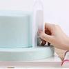 Plastic Cake Smoother DIY Fondant Cake Smoother Spatulas Scraper Polisher Tools Mold Cake Brush Baking Tools Kitchen Accessories
