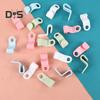 50Pcs Clothes Hanger Connecting Hooks Mini Size Multi-Color Versatile Space Saving Hangers Clothes Hanger Clips
