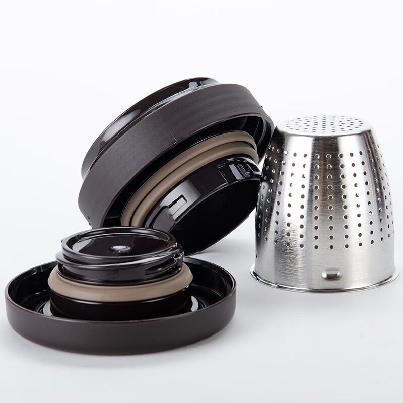 Thermos Vacuum Insulated Stainless Steel Tea Mug with Infuser 500ml