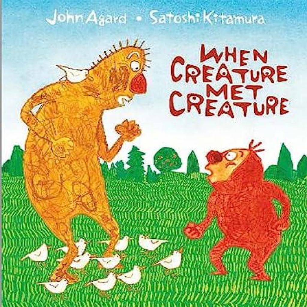 When Creature Met Creature by John Agard Hardback Book 9781912650507