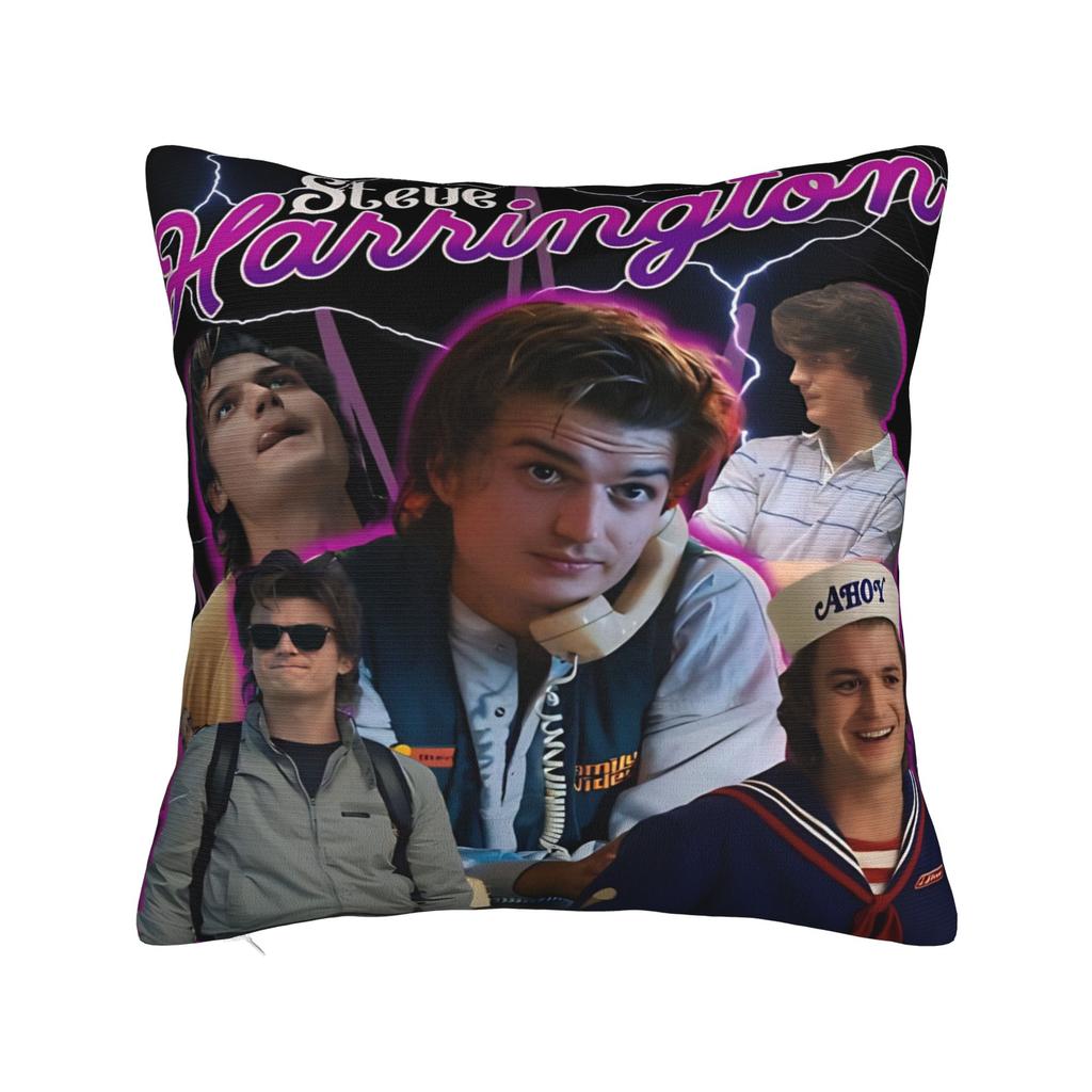 Home Decorations Steve Harrington The Babysitter Pillowcase Merch  Pillow Covers Square Multi Size