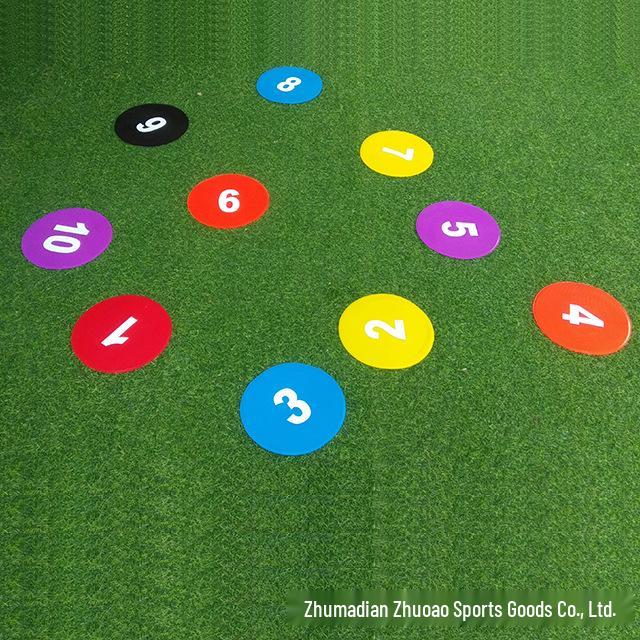 Number Logo Sensory Integration Training Disc Mat for Basketball & Football