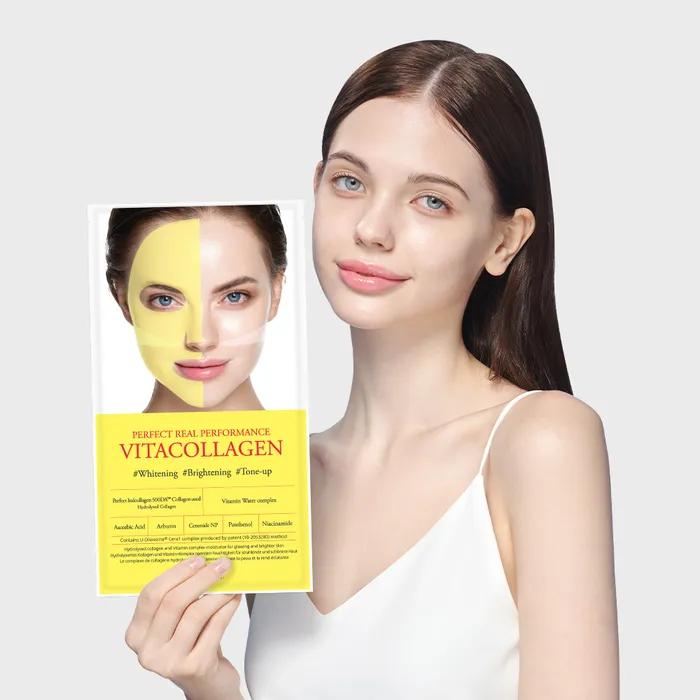[8 Sheets] Perfect Real Performance Vita Collagen Mask Pack