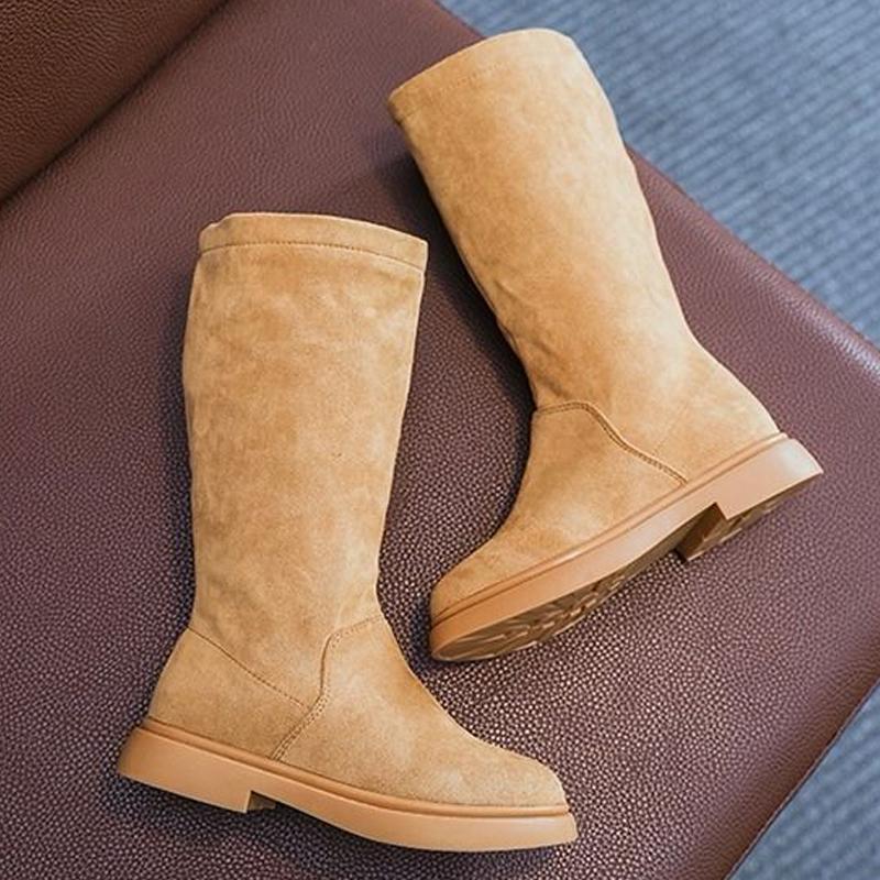 

Girls knee high boots princess kids high boots kids high kids shoes kids leather shoes 26 хаки