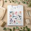 Ocean Animals T Shirt Sea Life Illustration Marine Creatures A63 Vintage Washed Breathable Fashion Homme Top For Everyday Wear