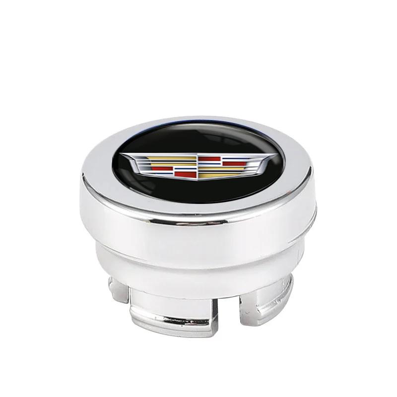 

Cadillac Logo Premium Cigarette Lighter Cover ABS Dust Proof Protector for Escalade XT5 CTS ATS CT4 CT5 CT6 Luxury Interior серебряный