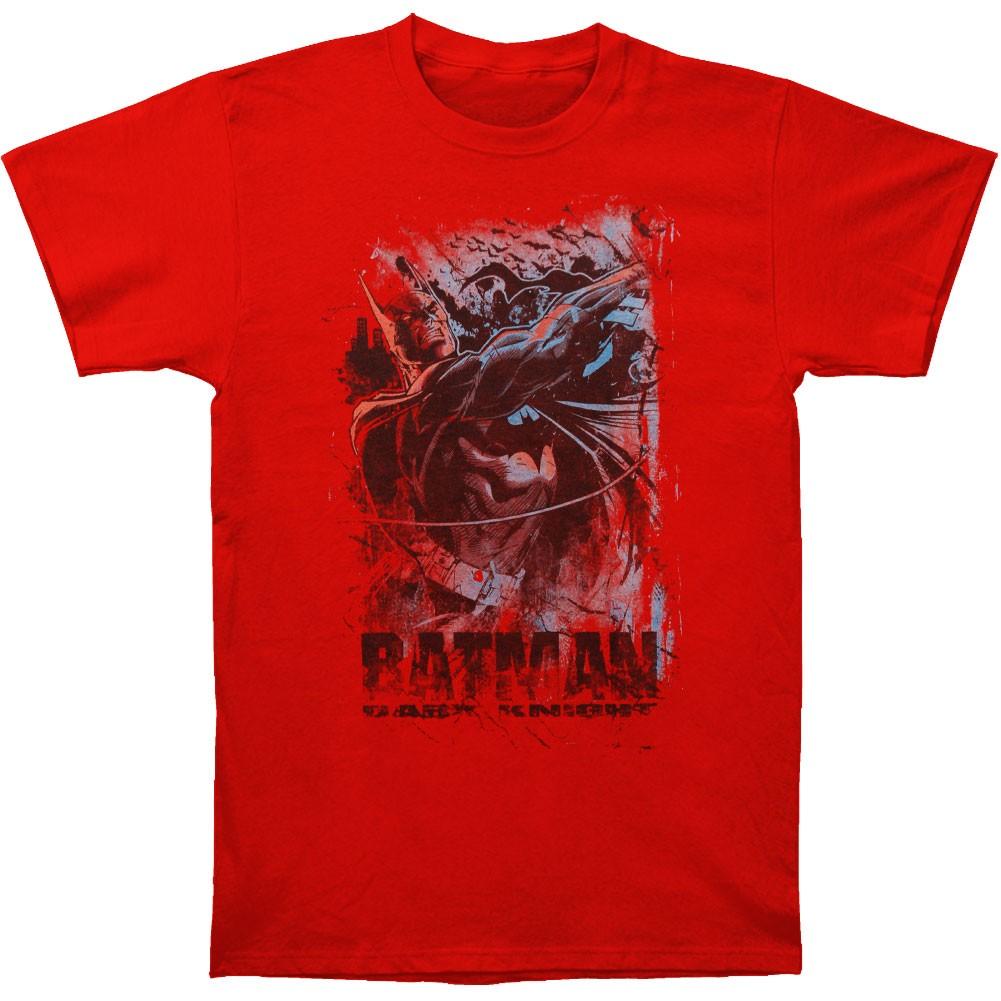 Men s Batman Son Of Gotham T-shirt Large Red S