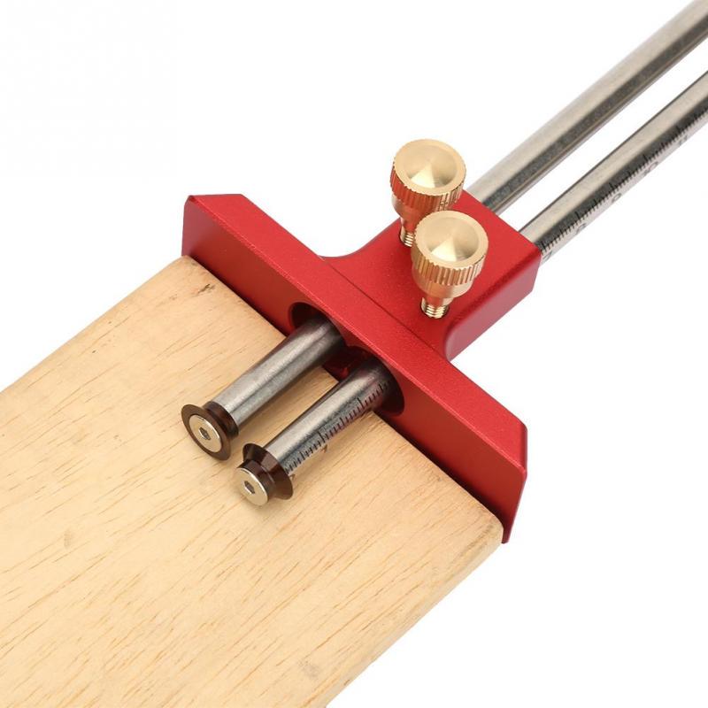 Nicoone 400mm Stainless Steel Woodworking Scribing Ruler Carpentry Marking Tool Scribing Gauge Measuring Tool Nicoone 400mm Stainless Steel Woodworking Scribing Ruler Carpentry Marking Tool Scribing Gauge Measuring Tool