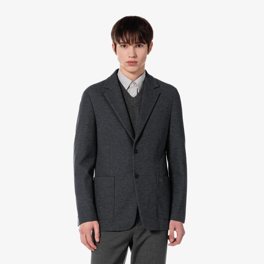 [Lacoste] Men's Wool Jersey Jacket VH402E-54NEL6