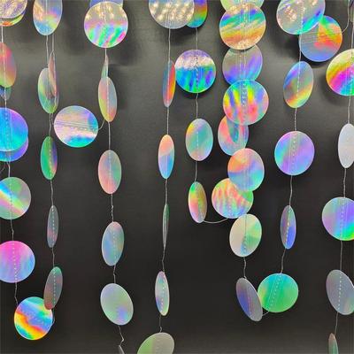 Disco-Themed Fantasy Birthday Party Paper Flower Wall Decoration