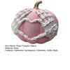 Skeleton Hand Pumpkin Figurine Resin Halloween Pumpkin Statue Gothic Pumpkin Centerpiece for Fall Halloween Party Decor