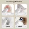 Rechargeable USB Electric Dog Groomer 2-in-1 Hair Suction Pet Shaver Low Noise Dog Paw Trimmer Cat Ear Trimmer