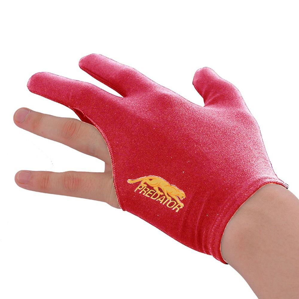 Gloves Non Slip Left Hand Gloves Three Finger Billiard Gloves Letter Snooker Billiard Gloves