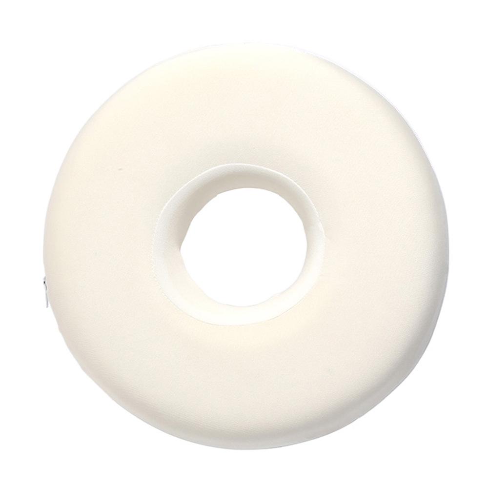 Round Memory Foam Side Sleeper Pillow with Ear Support