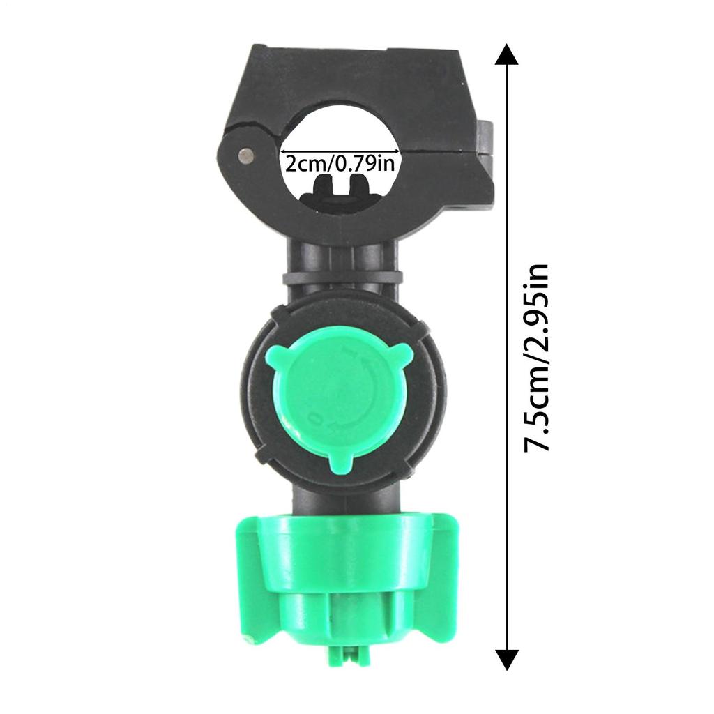 Agricultural Boom Sprayer Nozzle Agricultural Spray Wand Parts Farming Sprinkling Wand Parts Fan-shaped Anti-drip Irrigation