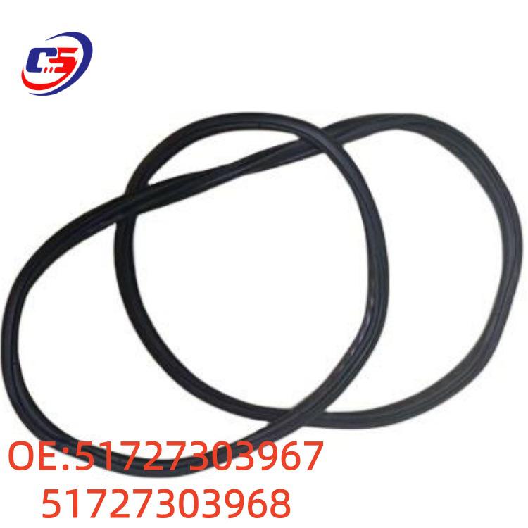 Compatible with BMW F30/F35 Door Frame Rubber Edge Protection Strip 51727303967/51727303968.