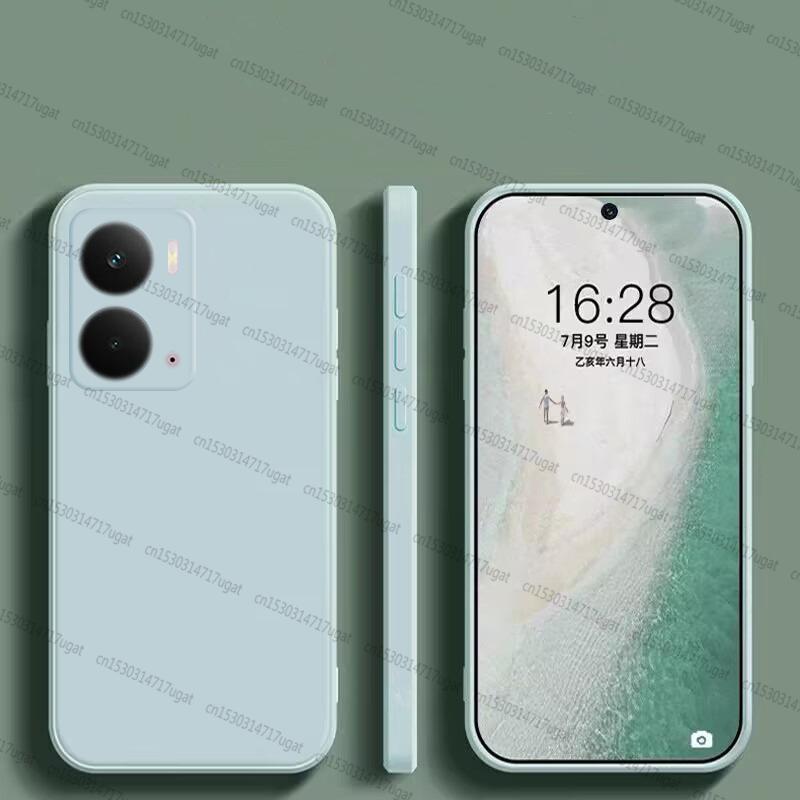 For Realme P3 Case Cover For Realme P3 5G Anti-knock Soft Liquid Silicone Candy Color Case For Realme P3 Case 6.67 Inch
