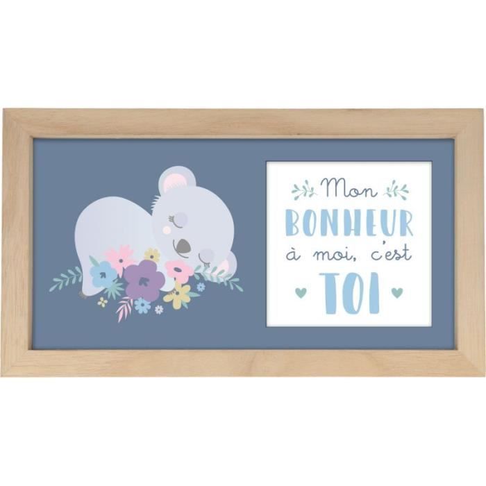 Wooden Frame with Mat 'Artemio' Love 27x15x1.5 Cm