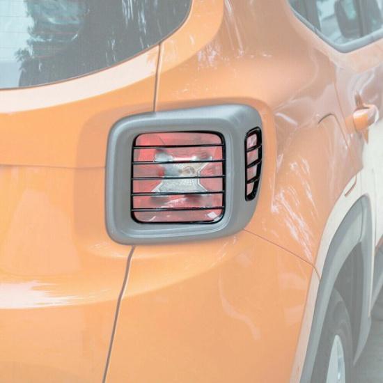 4 Stück Rücklicht Lampenschutz Abdeckung Zierleiste Dekor Für Jeep Renegade 16+