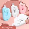 Compact Box Cutter: Mini Utility Knife for Students, Portable Letter Opener for Express Delivery and Office Paper Cutting