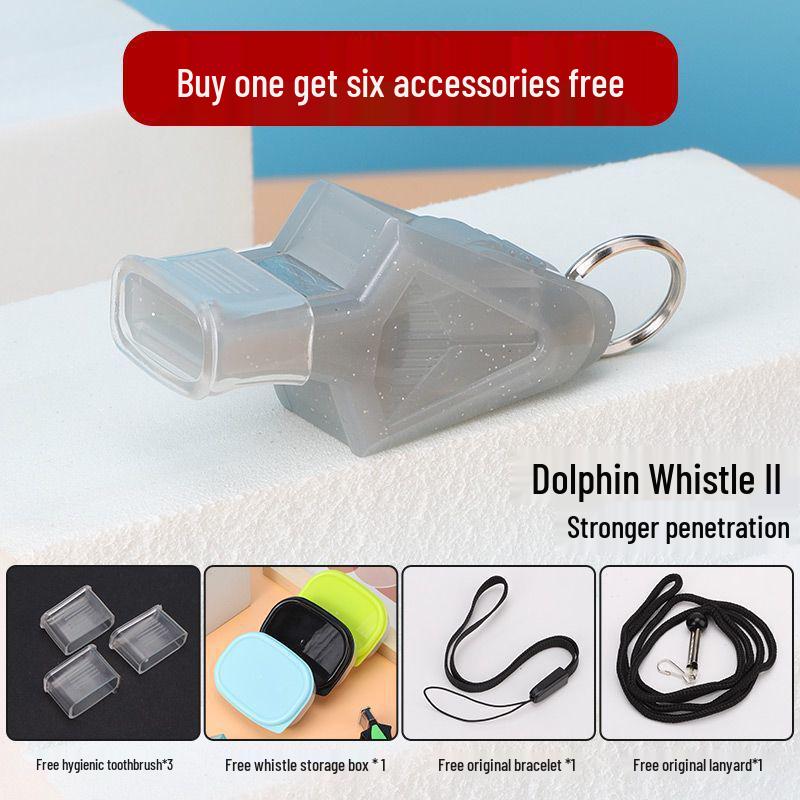 Dolphin Outdoor Sports Coach Whistle for Basketball, Volleyball, Football, Military & Referee Training