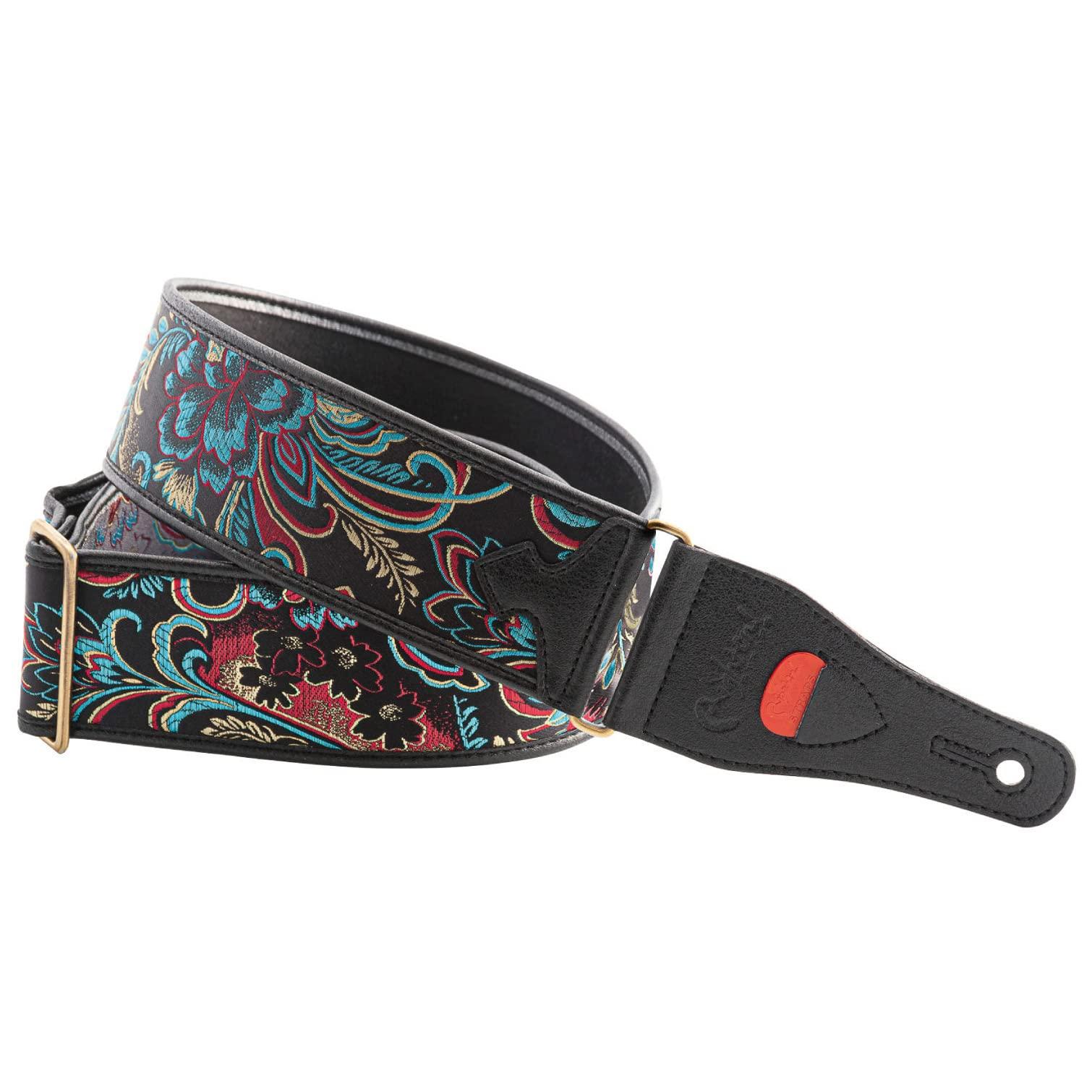 

STRAPS Guitar Strap Width Length BEPPU II UNIQUE RightOn! 6cm, 95-150cm []