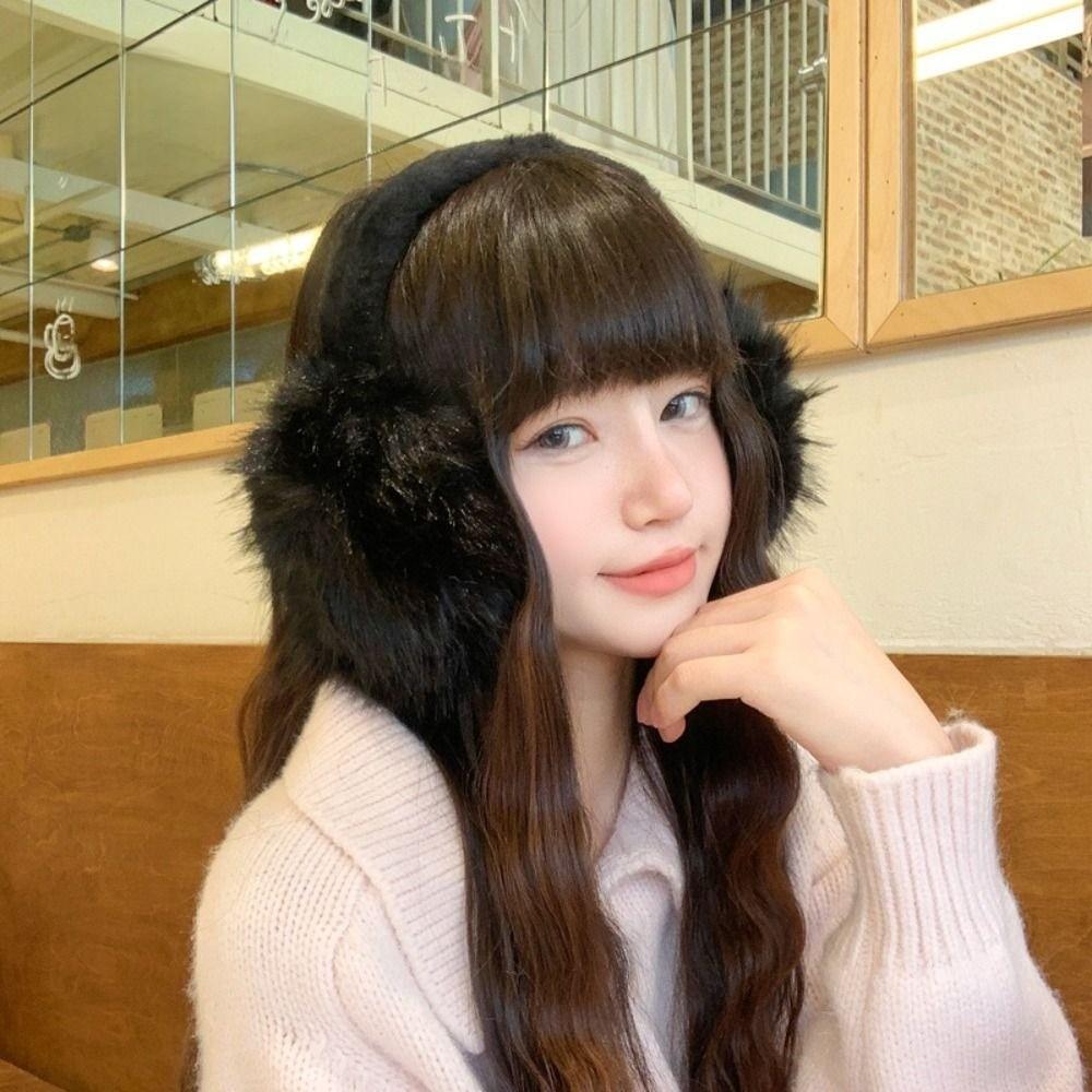Plush Earmuffs Warm Ear-Muffs Ear Cover Cute Ear Muffs  Women Men