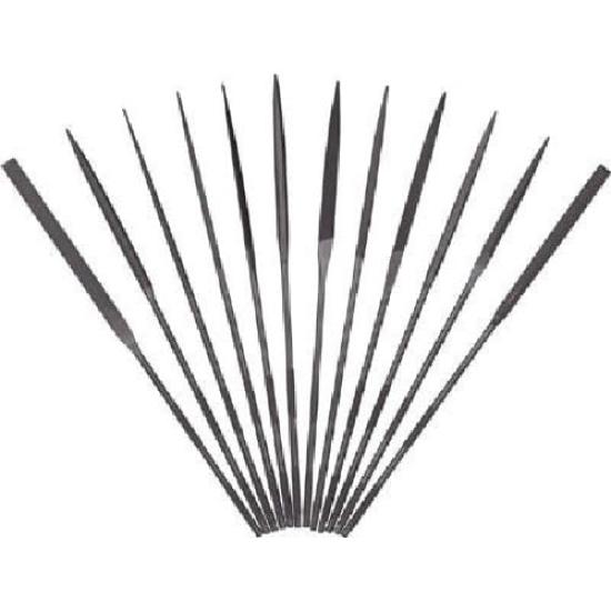 Tsubosan Precision File Set of 12 Round Than MA01253T #3 (Rougher #6)