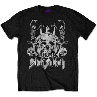 Black Sabbath Dancing Black Classic Rock Metal Band Tee Unisex T-Shirt