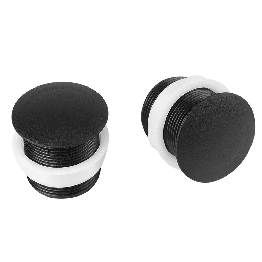 Pack of 10 28mm Black Screw-in Snap Cover 35mm Diameter for Slot NaMachine Control Panel Blind Cover Replacement Unused Holes