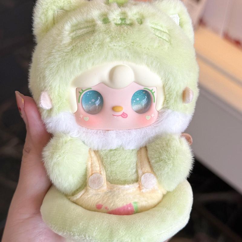 Yooki Kitten Summer Party Series Plush Doll Blind Box Cute Toy Bag Pendant Decoration Surprise Birthday Gift