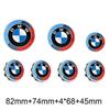 For BMW G30 7Pcs Car Hood Front Rear Trunk Emblem Badge For BMW E36 E46 E53 E90 E60 E93 E87 G01 G20 X3 X5 F30 F20