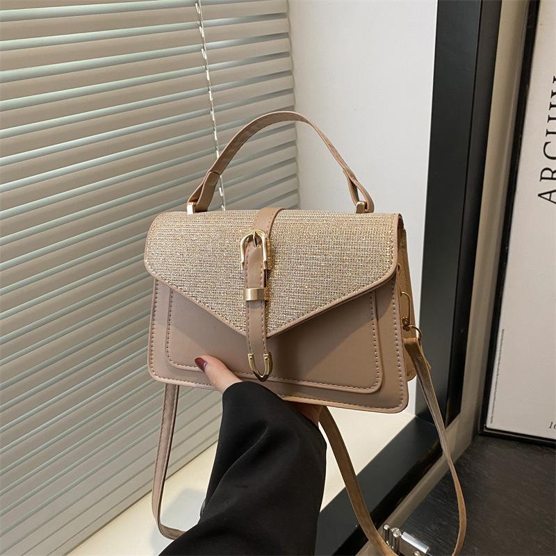 Commuter Niche Design Messenger Bag Women's Bag New Premium Handbag Simple Shoulder Bag Texture Small Square Bag