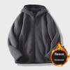 Men's High-Quality Thick Winter Velvet Hooded Jacket
